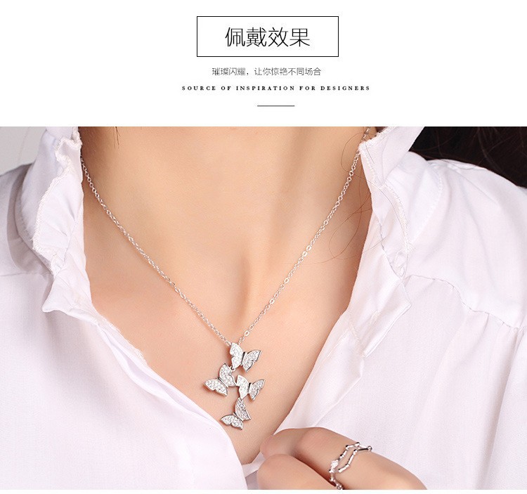 New-Arrivals-2015-Fashion-925-Sterling-Silver-Necklaces--Silver-Crystal-Butterfly-Necklaces-For-Wome-32380397417