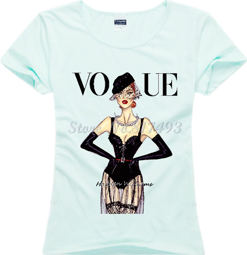 New-Fashion-Vintage-Vogue-Print-T-shirt-Women-2017-Cotton-Short-Sleeve-O-Neck-Tops-Female-Tees-Shirt-32761581542