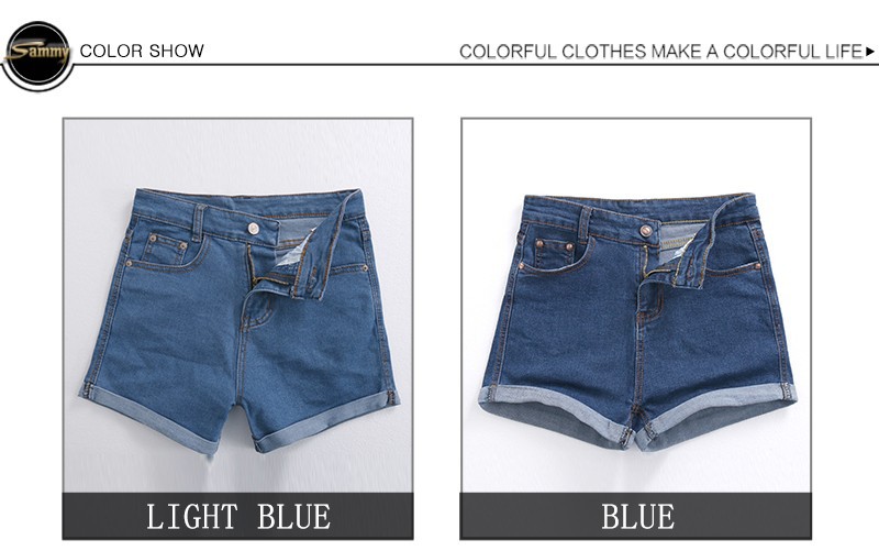 New-Fashion-women39s-jeans-Summer-High-Waist-Stretch-Denim-Shorts-Slim-Korean-Casual-women-Jeans-Sho-32328617156