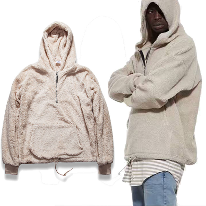 New-High-Quality-Hoodie-Men-Half-Zipper-Pullover-Fleece-Sweatshirt-Streetwear-Kanye-West-Hip-Hop-Clo-32767716755