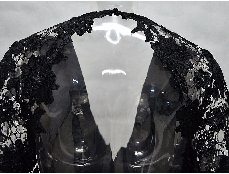 New-Hollow-Out-Lace-Dress-Women-Sexy-Backless-Vestidos-De-Festa-2018-Bow-Tied-Robe-Femme-Deep-V-Neck-32787886210