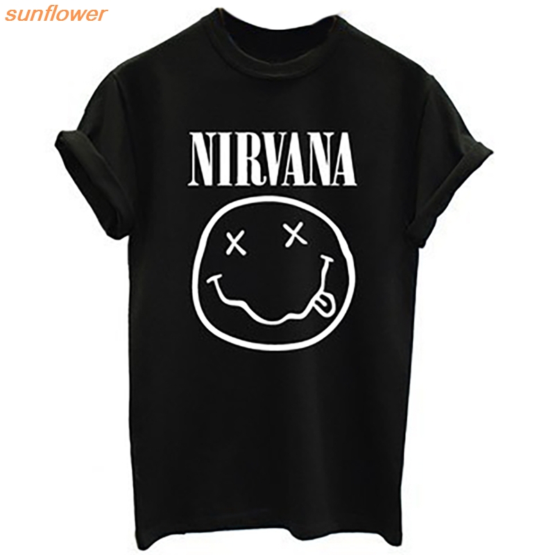 New-NIRVANA-T-Shirt-WOMEN-short-sleeve-t-shirt-Summer-style-Fashion-T-Shirt--Print-short-32795256614