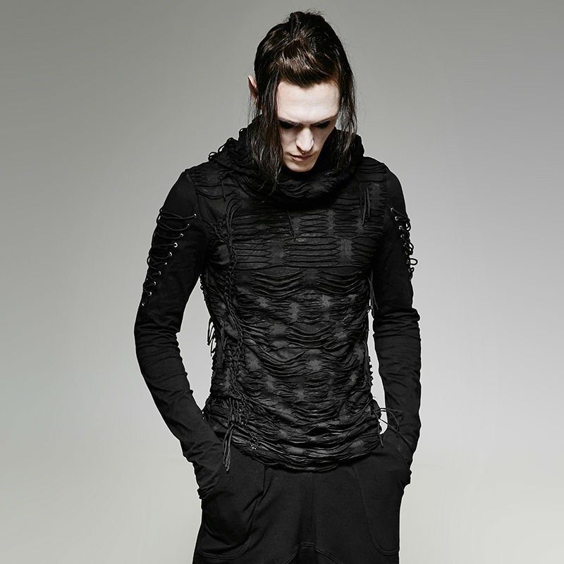 New-Punk-rave-Rock-Fashion-Casual-Black-Gothic-Novelty-Long-Sleeve-MEN-t-shirt-Y658-M-XXL-32740515412