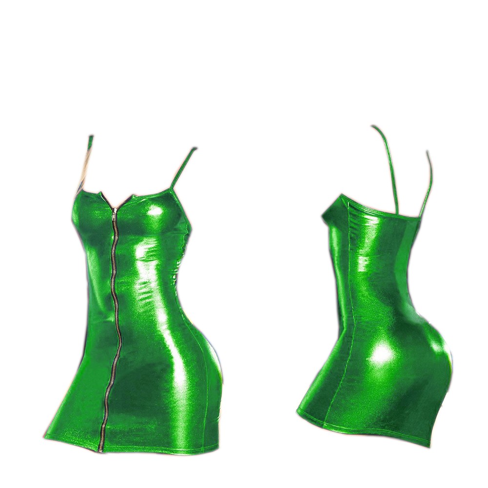 New-Sexy-Zipper-Type-Wet-Look-Patent-Leather-Party-Costume-Sexy-Girl-Hot-Club-wear-Women-Nightdress--32707065653