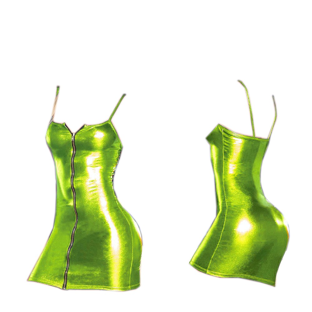 New-Sexy-Zipper-Type-Wet-Look-Patent-Leather-Party-Costume-Sexy-Girl-Hot-Club-wear-Women-Nightdress--32707065653