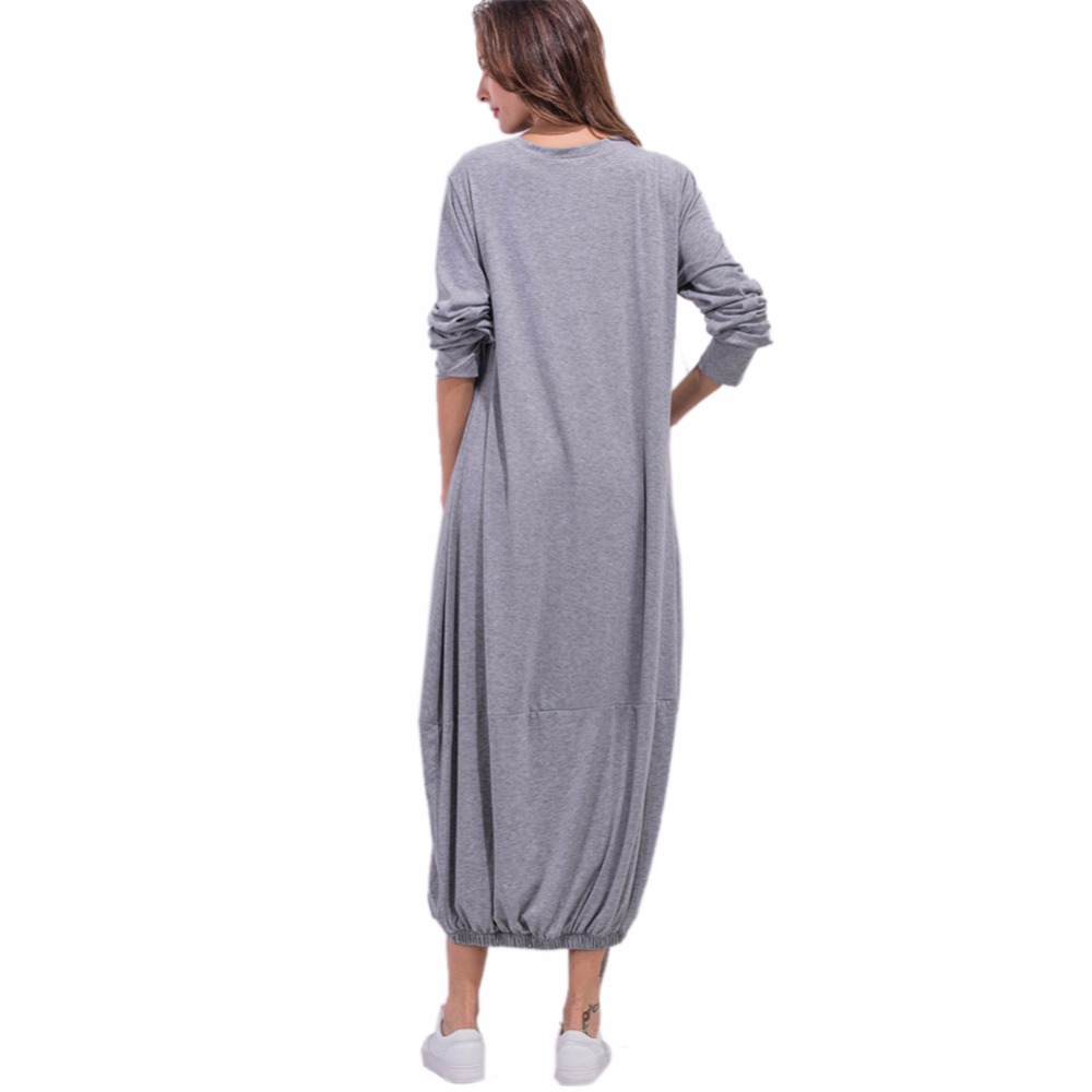 New-Spring-Long-sleeved-Lantern-Dress-Large-Size-Loose-O-Neck-Long-Dresses-Novelty-Women-Clothing-32788466912