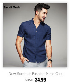 New-Summer-Fashion-Mens-Dress-Shirts-100-Cotton-Brand-Clothing-Black-Gray-Man39s-Wear-Slim-Short-Sle-32693107036