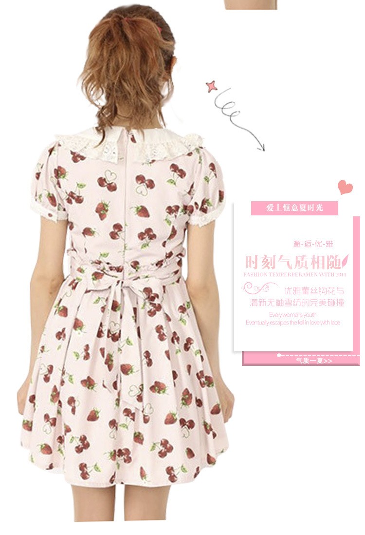 New-Summer-Lolita-Pink-Strawberry-Cherry-Dress-Chiffon-Fashion-Cute-Lovely-Preppy-Style-Female-Kawai-32575306866