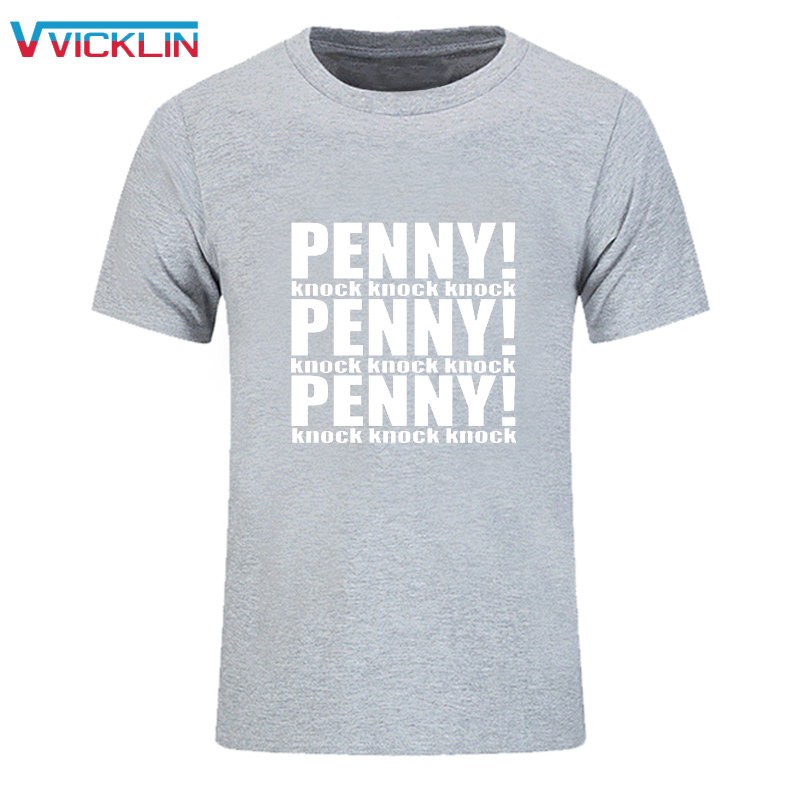 New-The-Big-Bang-Theory-Sheldon-Cooper-Penny-T-Shirt-Cotton-Short-Sleeve--loose-large-code-leisure-t-32699841164