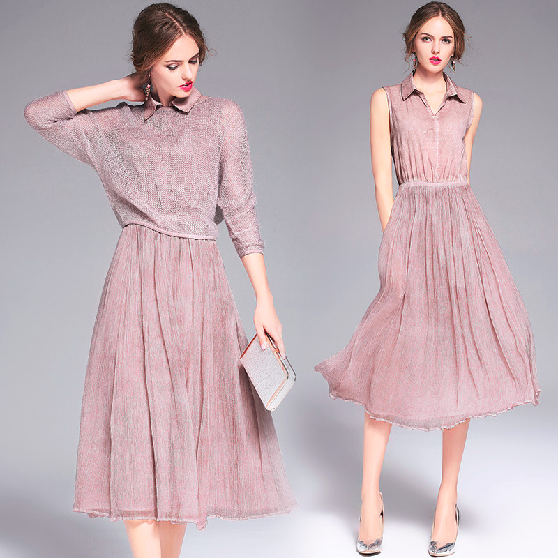New-autumn-and-winter-deuce-Euro-American-fashion-popular-elegant-dress-with-pullover-32776653661