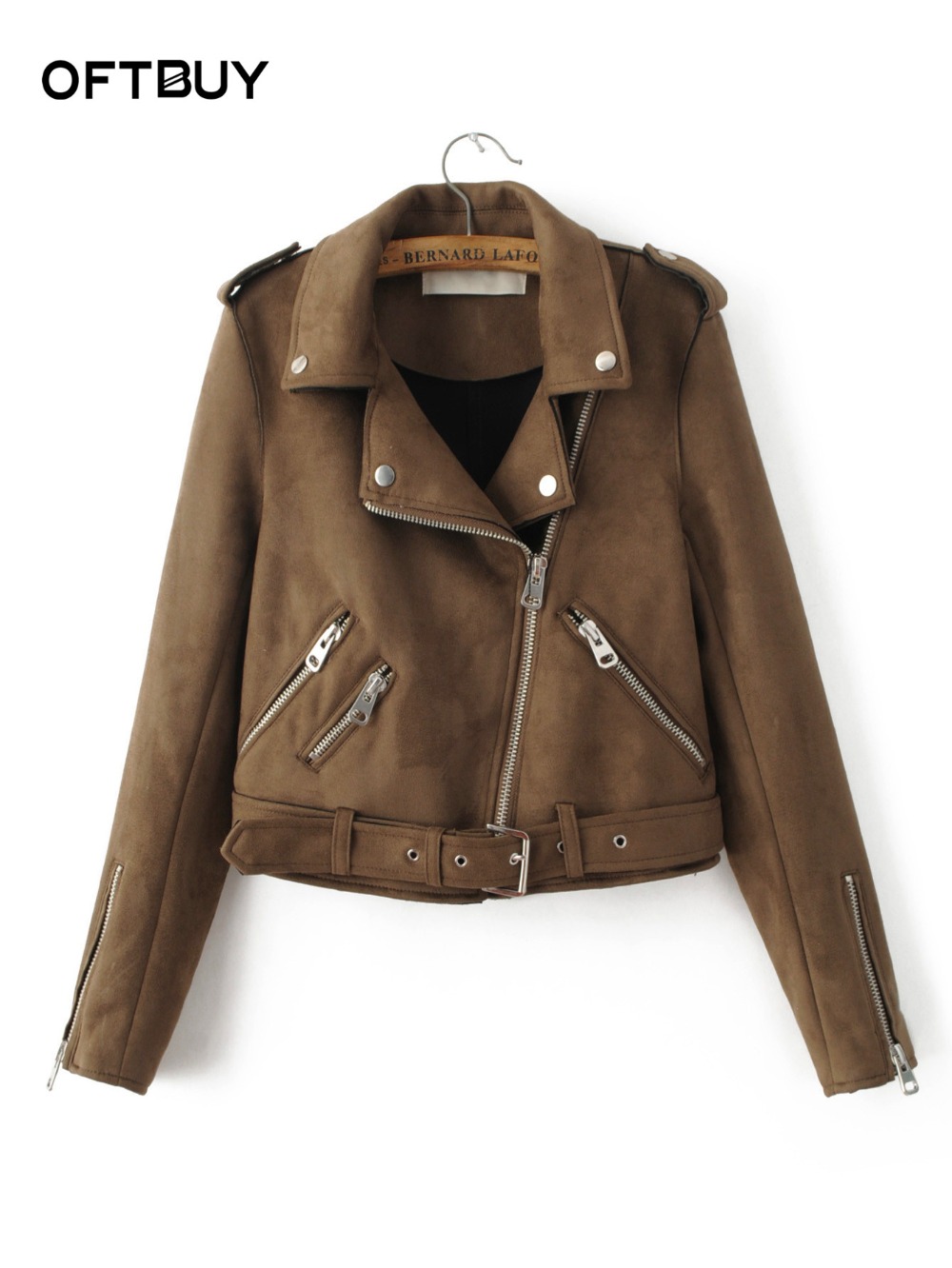 OFTBUY-Women-basic-coats-2017-streestyle-spring-brown-lapel-Epaulet-Zippers-Sashes-Suede-motorcycle--32798361437