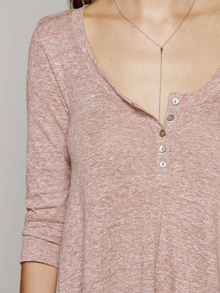 ORMELL-Women-Basic-Soft-Cotton-Party-Casual-Dress-Half-Sleeve-O-Neck-Irregular-Ladies-Summer-Autumn--32704035024