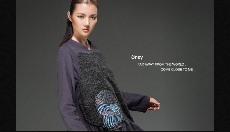 Outline-Brand-Womans-Spring-Autumn-Dresses-Loose-Waist-Long-sleeved-Cotton-Linen-Dress-Black-Embroid-32352585156