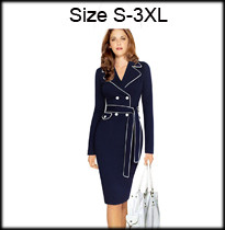 Oxiuly-Dorpshipping-Ladies-Formal-Dress-For-Work-2-Color-Patchwork-Solid-Brief-Commuter-Pencil-Dress-32359151197