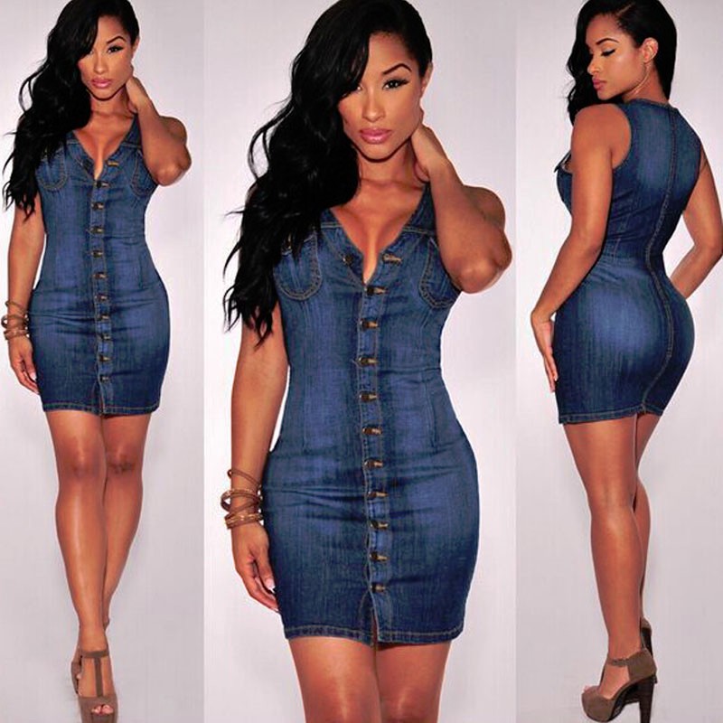 Plus-Size-Women-Clothing-2016-Denim-Dress-Vintage-Summer-Sleeveless-Slim-Sexy-Bodycon-Casual-Jeans-P-32676334847