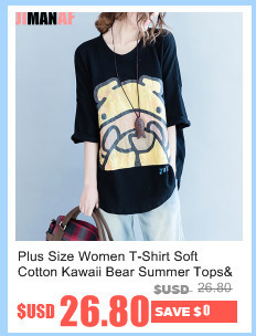 Plus-Size-Women-T-Shirt-Soft-Cotton-Kawaii-Bear-Summer-TopsampTees-Female-Casual-Fashion-O-Neck-Basi-32793410468