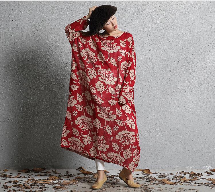 Printing-cotton-linen-vintage-dresses-New-spring-autumn-large-size-loose-waist-casual-dress-for-fema-32727083757