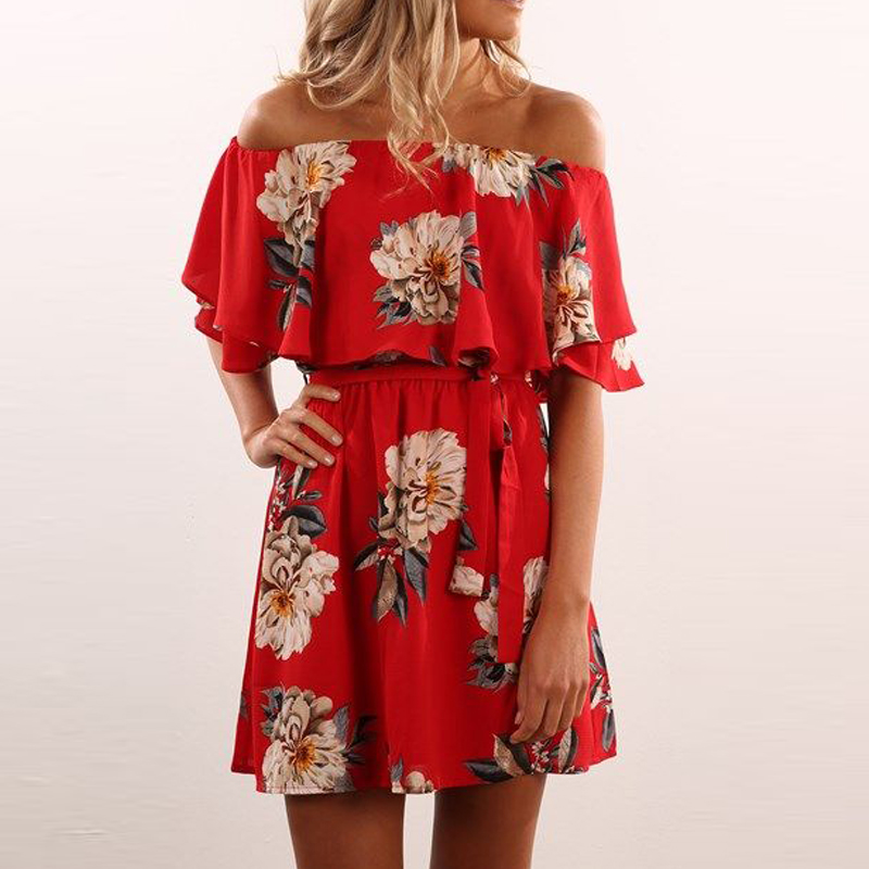 Red-Floral-2017-Summer-dress-off-shoulder-Ruffles-Slash-neck-print-A-lined-mini-dress-fashion-women--32793143423