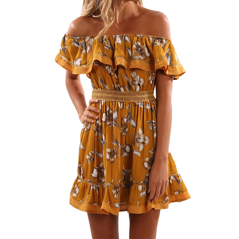 Red-Floral-2017-Summer-dress-off-shoulder-Ruffles-Slash-neck-print-A-lined-mini-dress-fashion-women--32793143423