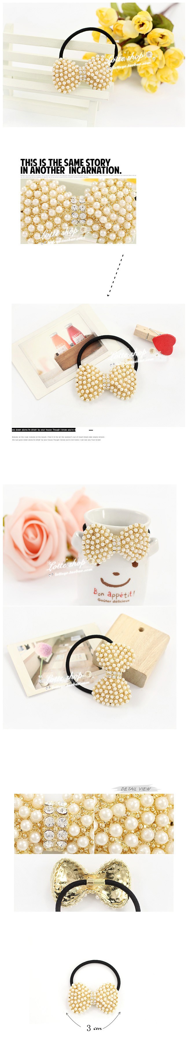 Retro-Crystal-Imitation-Pearl-Beads-Heart-Bow-Elastic-Hair-Band-Rubber-Hair-Clip-for-Women-Girl-Head-1989913139