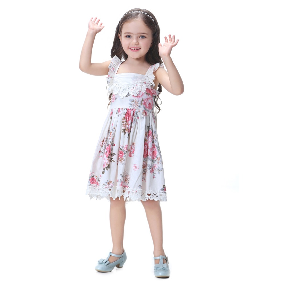 Rose-Floral-Printed-Baby-Girls-Dresses-2017-summer-Brand-Princess-Dress-Casual-Costume-Kids-Clothes--32799015084