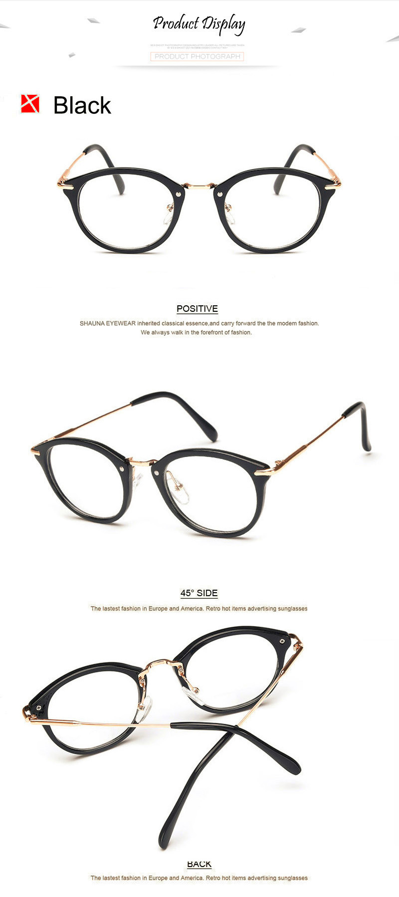 SHAUNA-Fashion-Women-Glasses-Frame-Men-Eyeglasses-Frame-Vintage-Round-Clear-Lens-Glasses-32730370178