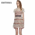 SMTHMA-HIGH-QUALITY-Newest-2018-Summer-Self-Portrait-Dress-Women39s-Long-Sleeve-Hollow-Out-Cascading-32797337593
