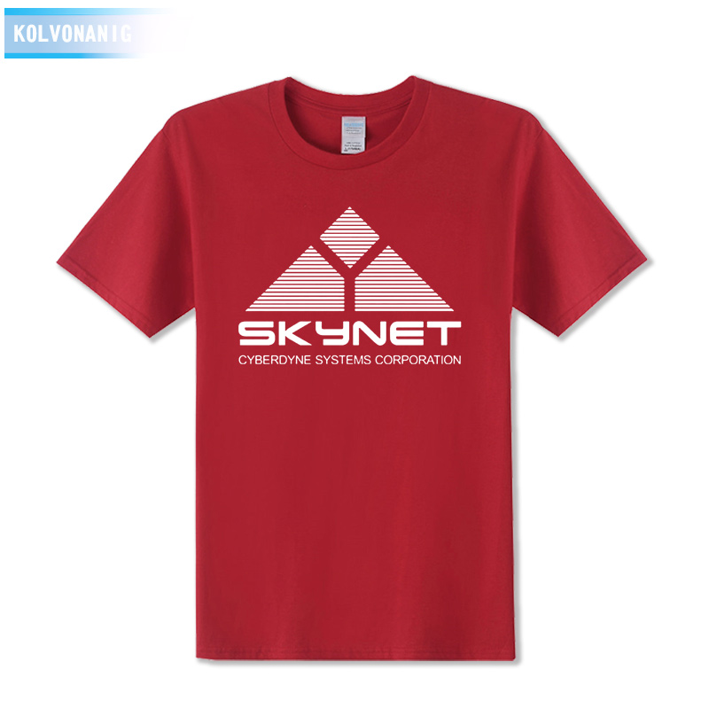 Science-Fiction-Film-Skynet-Cyberdyne-Systems-Terminator-Printed-T-Shirt-Tee-Shirts-Cool-Tops-Park-T-32784859443