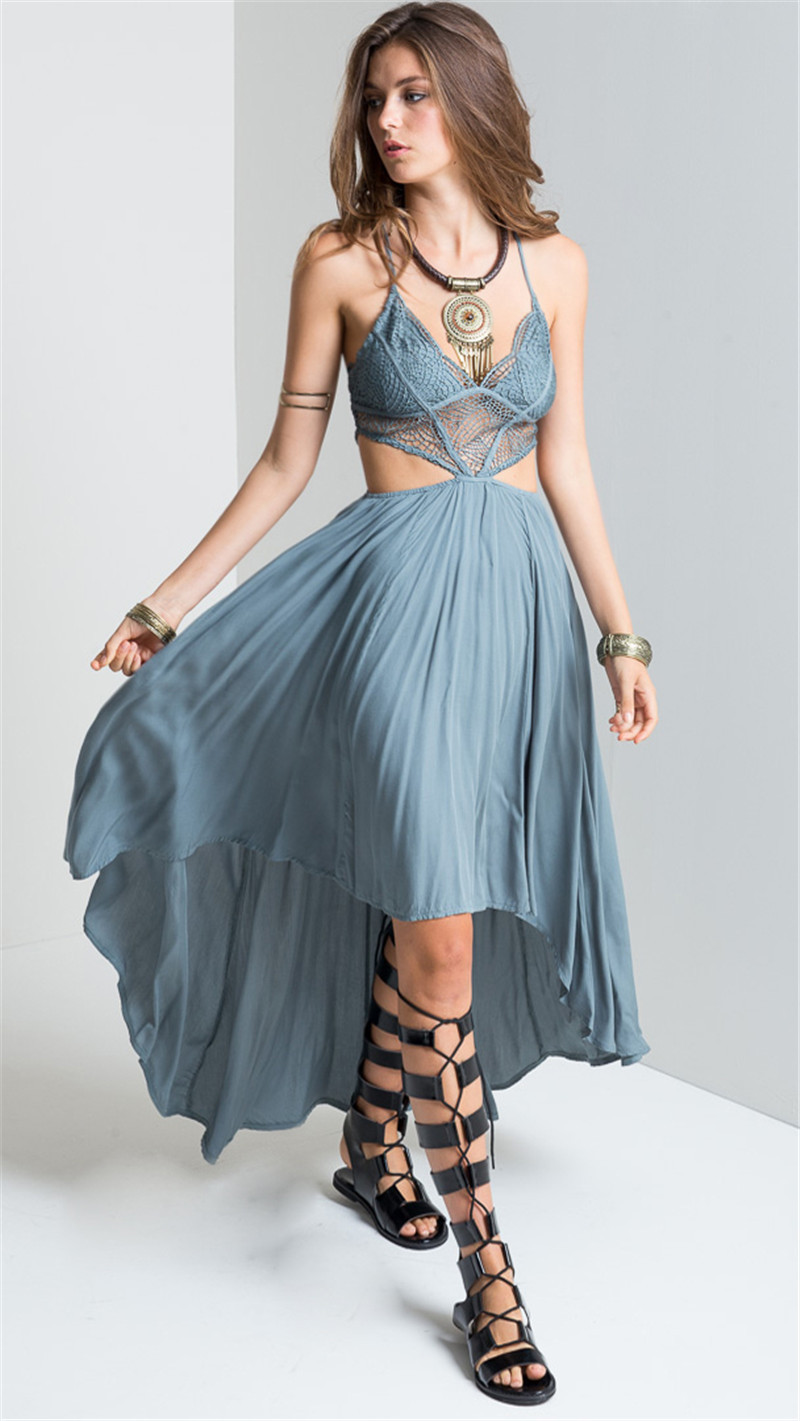 Smoves-Woman-Deep-V-Neck-Floral--Lace-Bodice-Cut-Out-High-Low-Maxi-Long-Dress-2017-New-Beach-Poplin--32653770058