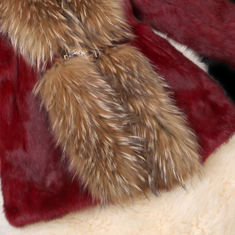 Spring-Autumn-winter-Women39s-Genuine-Natural-Real-Rabbit-Fur-Coats-Raccoon-Fur-Collar-Lady-Slim-Out-1658640669