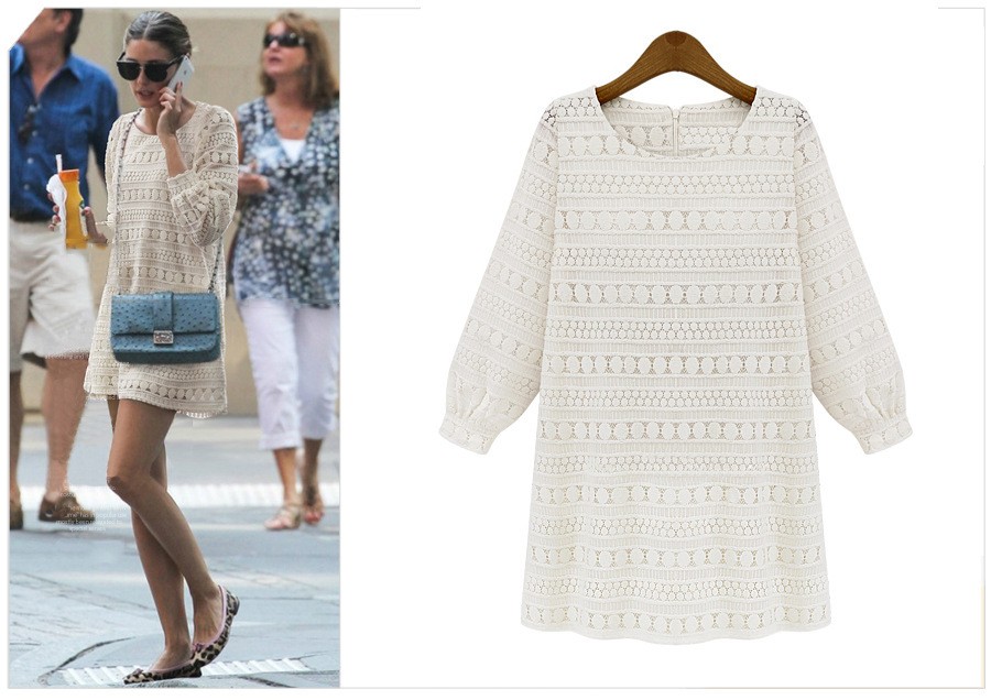 Summer-Women-sexy--casual-Lace-embroidery-Dresses-Party-Casual-Vintage-White-Black--Mini-Dress-Vesti-32677796099