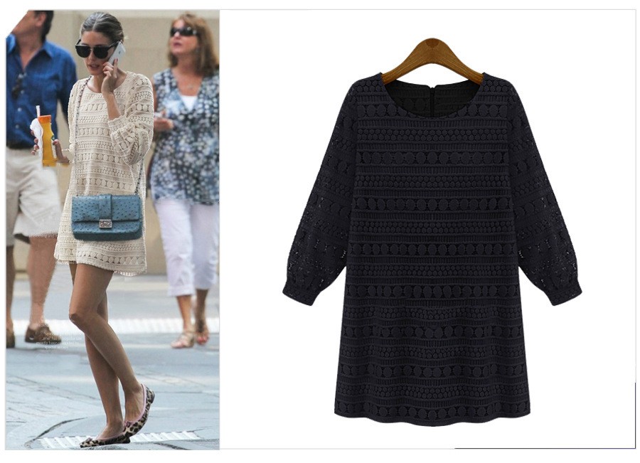 Summer-Women-sexy--casual-Lace-embroidery-Dresses-Party-Casual-Vintage-White-Black--Mini-Dress-Vesti-32677796099