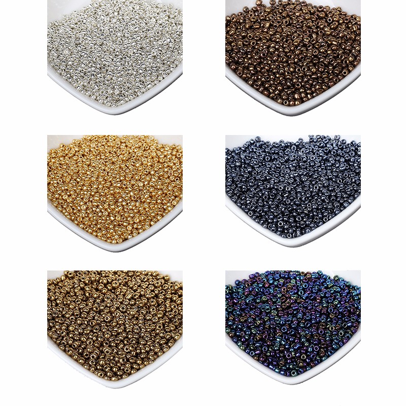 Super-Small-2mm-Czech-Glass-Seed-Spacer-Beads-1000pcslot-Gun-Black-Color-Austria-Crystal-Round-Hole--32690010888