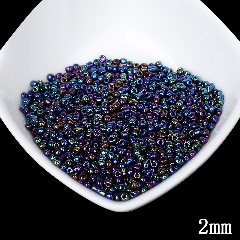 Super-Small-2mm-Czech-Glass-Seed-Spacer-Beads-1000pcslot-Gun-Black-Color-Austria-Crystal-Round-Hole--32690010888