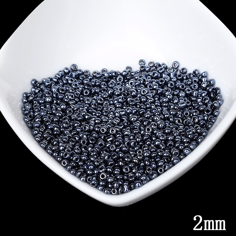 Super-Small-2mm-Czech-Glass-Seed-Spacer-Beads-1000pcslot-Gun-Black-Color-Austria-Crystal-Round-Hole--32690010888