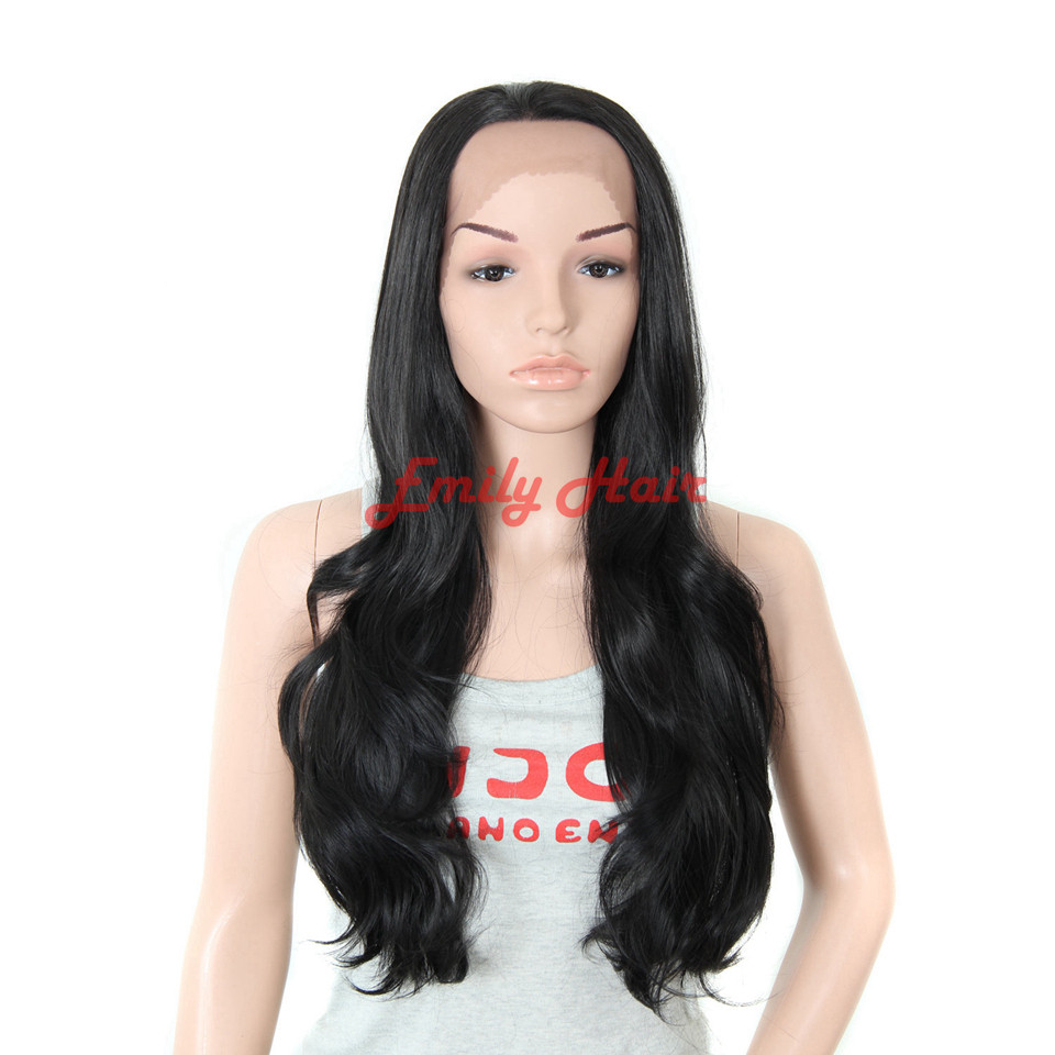 Synthetic-Lace-Front-Wig-28quot-Natural-Wave-Heat-Resistant-Synthetic-Lace-Front-Wig-Synthetic-Hair--32556001841