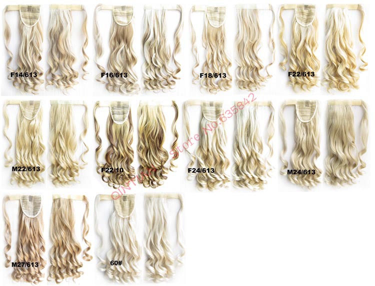 Synthetic-Wrap-Around-Ponytail-Clip-In-On-Hair-Extensions-Invisible-ribbon-HairPiece-Pop-Pony-Wavy-C-32255788611