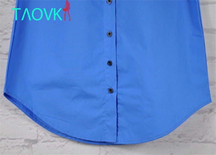 TAOVK-2016-new-fashion-Russian-style-Women-Dresses-Slash-Dress-with-Belt-Button-blue-sleeveless-ruff-32690651050