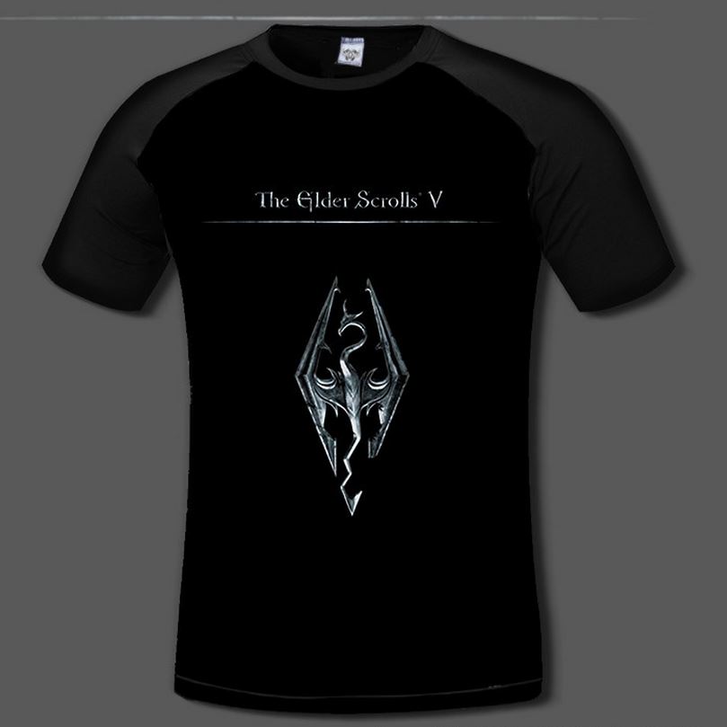 The-Elder-Scrolls-Men39s-Cotton-T-shirt-Comfortable-Game-Skyrim-3D-Print-T-shirts-Casual-Anime-Cloth-32799007030