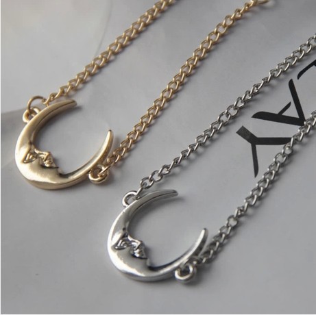 Timlee-B096-New-Moon-Face-and-Star-Alloy-bracelets-gift-for-friendjewelry-wholesale-1082013639