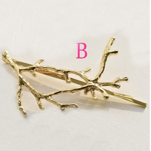 Timlee-H109-Free-shipping--Grace-Fashion-Branch-Hair-Clip-Barrettes-Girls-Lovely-Hair-Accessary-Gift-32640795010