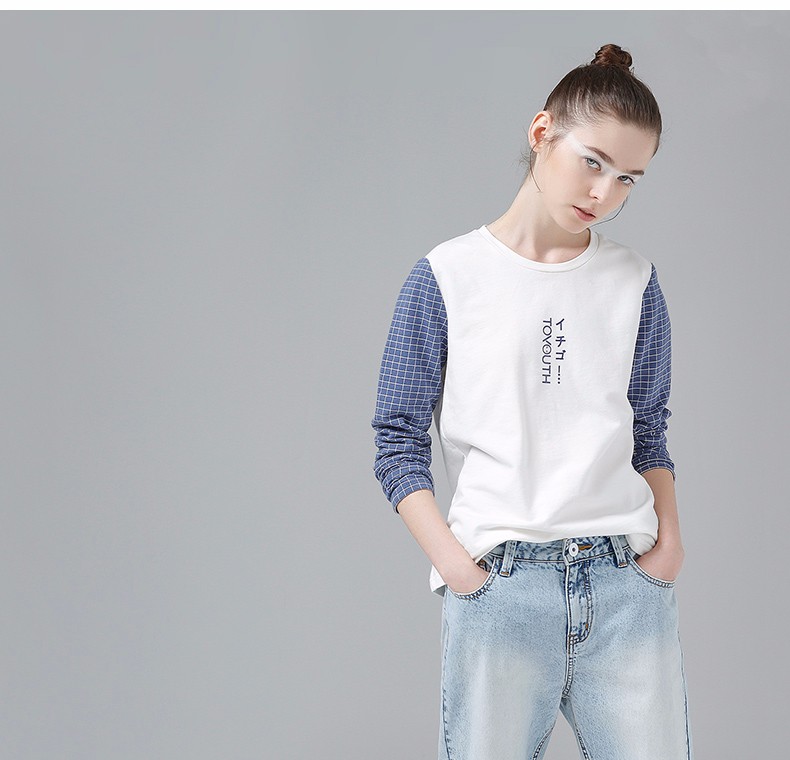 Toyouth-T-Shirts-2017-Spring-New-Women-Plaid-Patchwork-O-Neck-Long-Sleeve-Casual-Cotton-Tees-Tops-32781038802