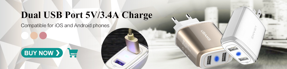 USAMS-Car-Charger-Max-21A-Dual-USB-Port-Mobile-Phone-Adapter-Car-Charger-for-iPhone-Samsung-LG-With--32676034134