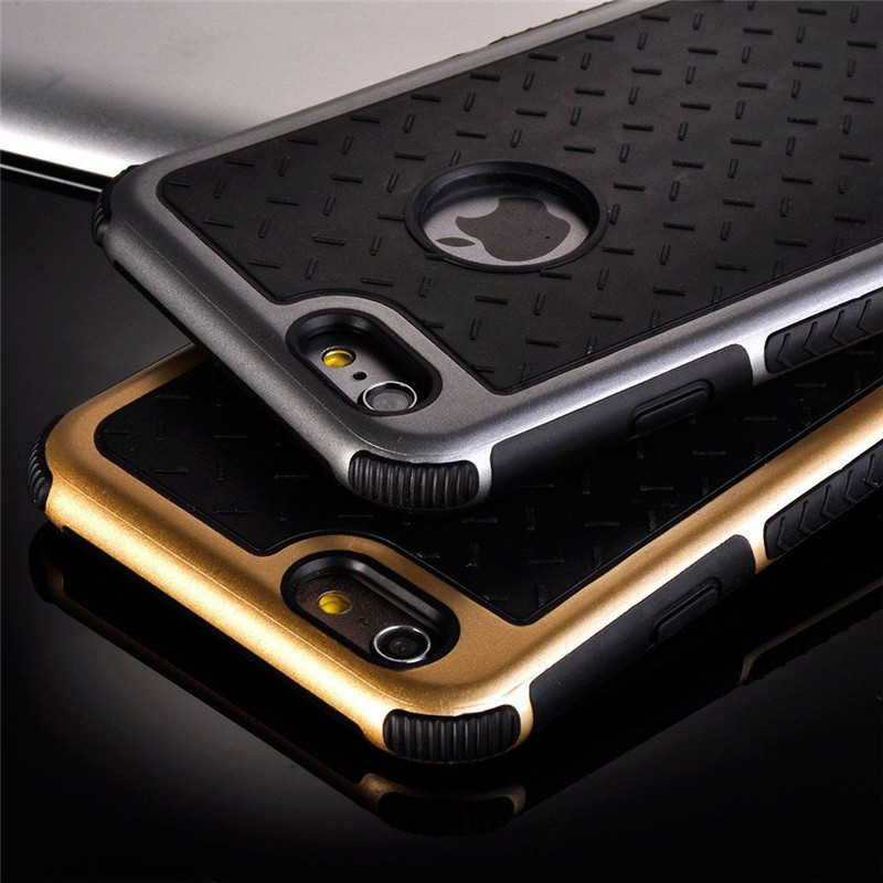 Ultra-Thin-Shockproof-Rubber-PC-Gel-TPU-Hybrid-Phone-Cases-Cover-For-Apple-iPhone-5-5S-SE-6-6S-7-7-P-32456147650