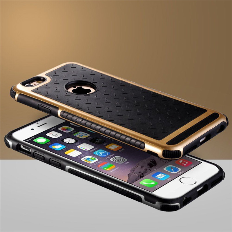 Ultra-Thin-Shockproof-Rubber-PC-Gel-TPU-Hybrid-Phone-Cases-Cover-For-Apple-iPhone-5-5S-SE-6-6S-7-7-P-32456147650