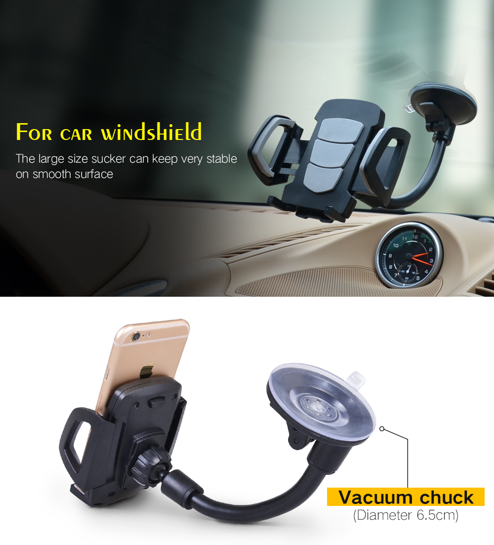 Universal-Car-Mobile-Phone-Holder--windshield-mount--Long-Arm--For-IPhone-5s-6-6s-For-Xiaomi-LG-G3-G-32649661138