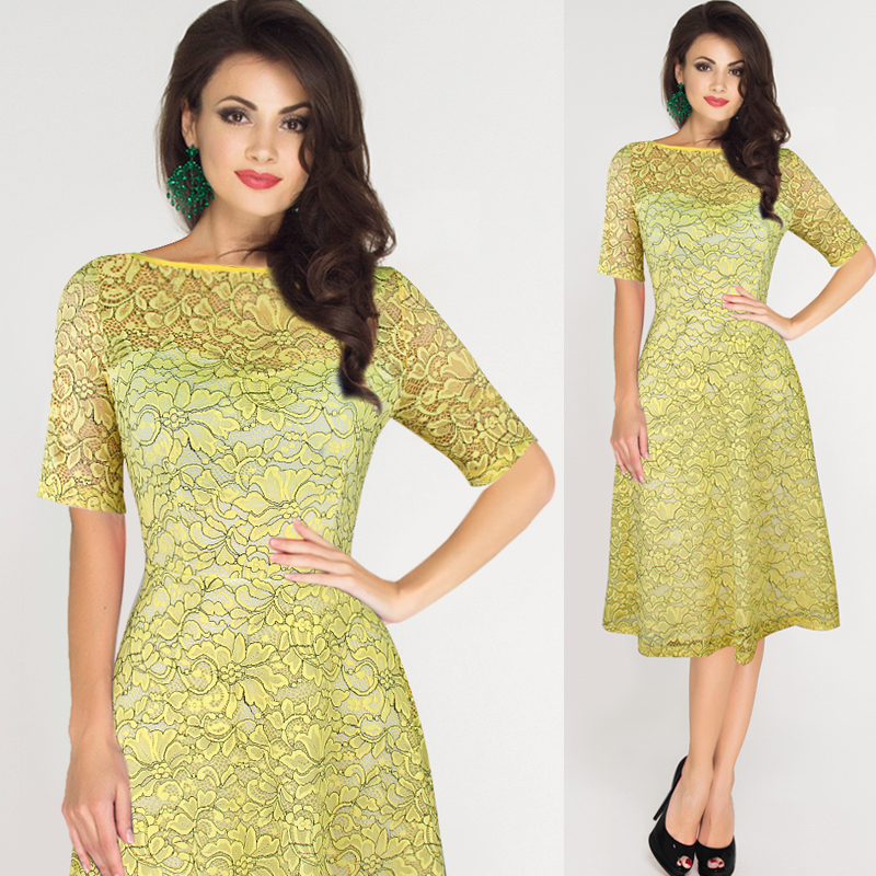 Vfemage-Womens-Elegant-Sexy-Lace-See-Through-Tunic-Casual-Club-Bridesmaid-Mother-of-Bride-Dress-Skat-32710685025