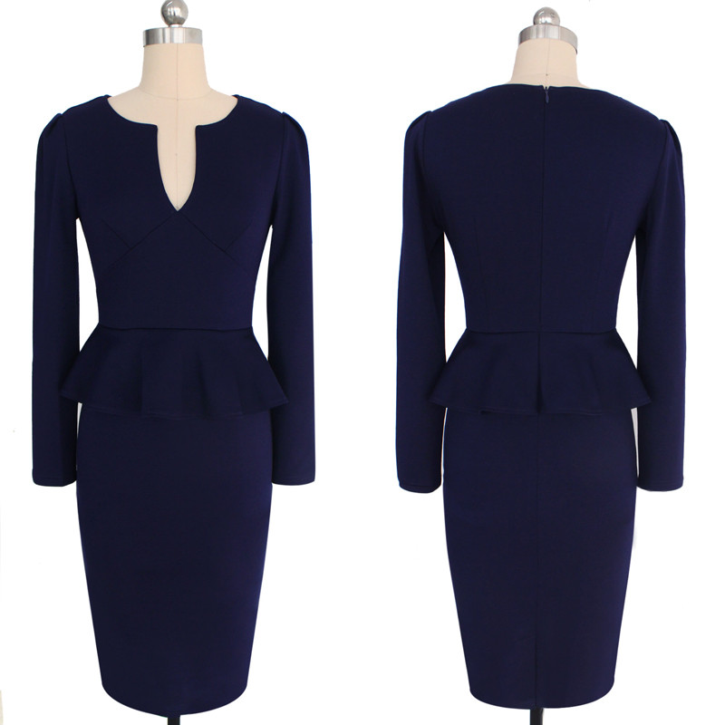 Vfemage-Womens-Peplum-Autumn-Winter-Elegant-Sexy-Deep-V-Neck-Tunic-Slim-Casual-Work-Party-Club-Bodyc-32787720140