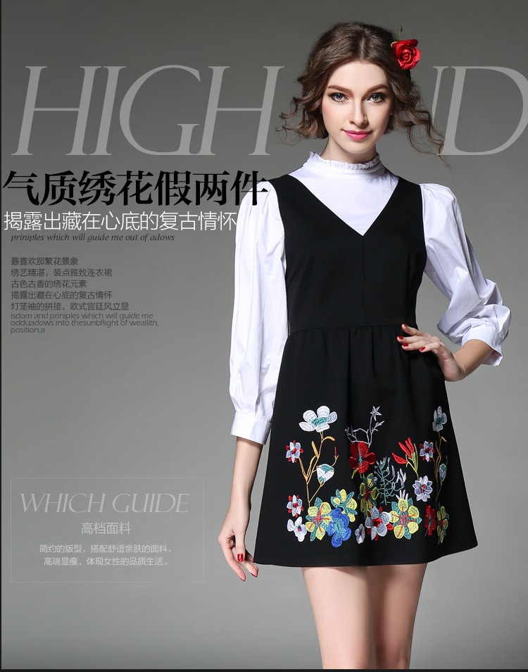 Vintage-Floral-Embroidery-Dress-Women-Contrast-Spliced-Mini-Dresses-Spring-S-to-4xl-5xl-32616061880