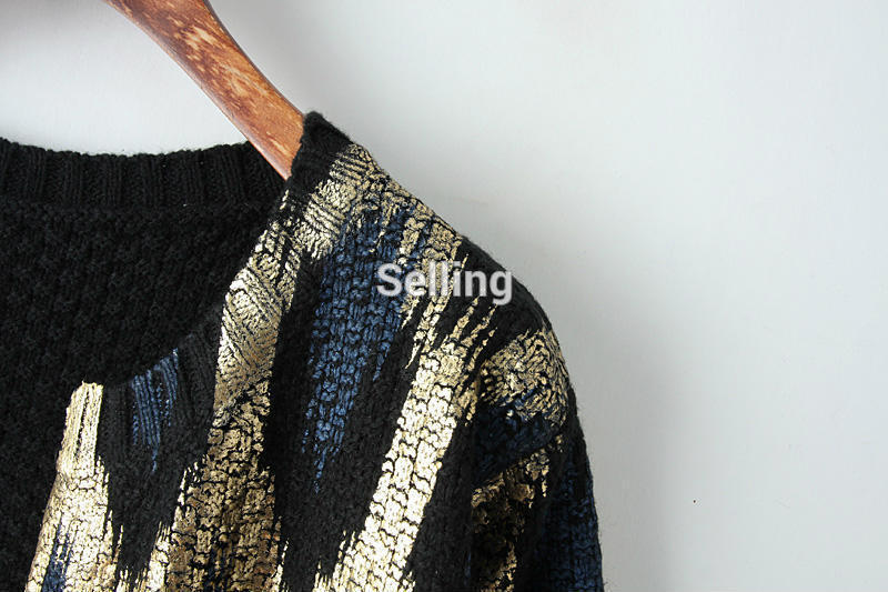 Winter-Hot-Sale-2016-New-Europe-And-America-Women39s-Tide-Leopard-Bronzing-Sweater-Coat-Round-Collar-32235605094